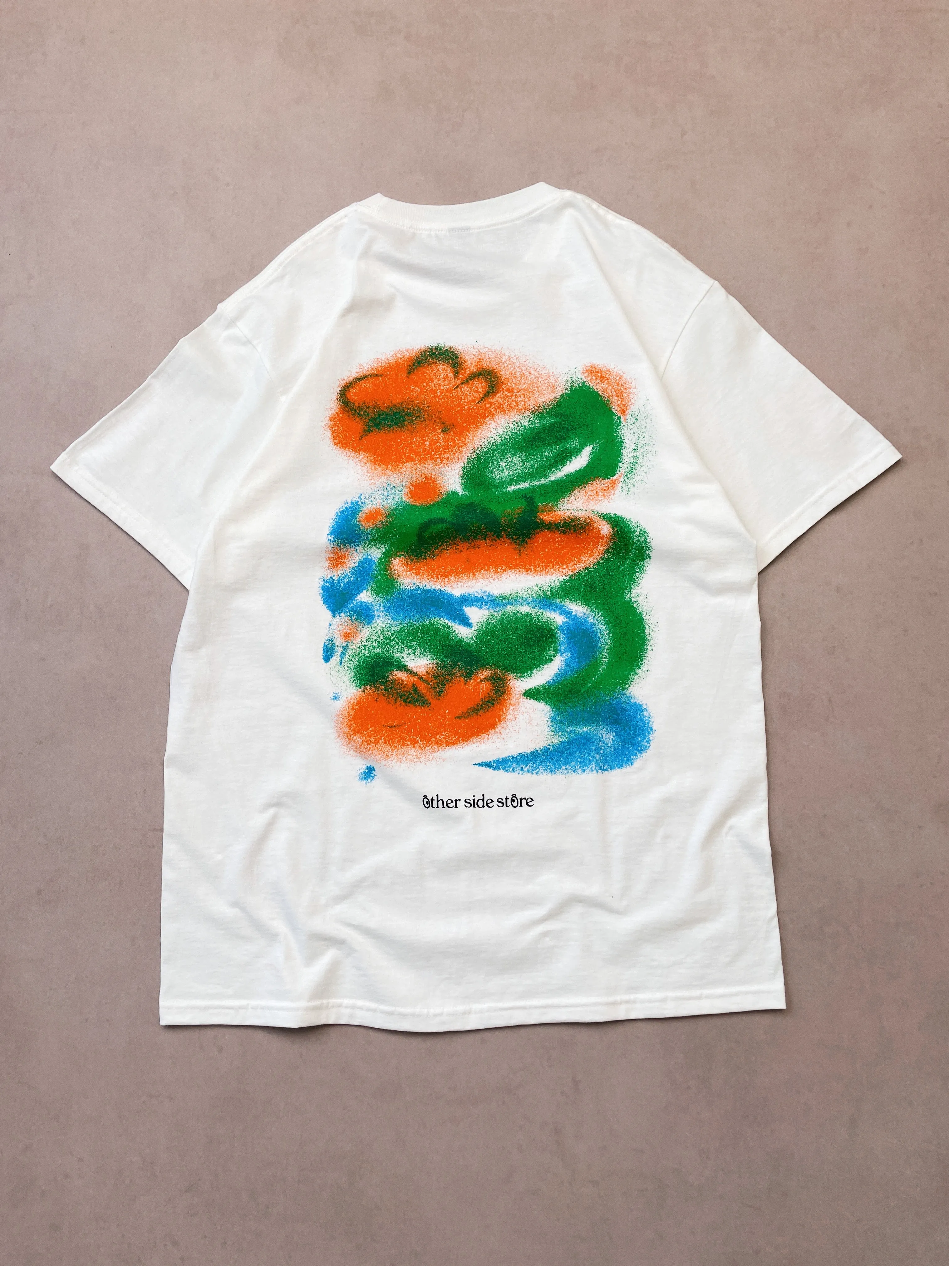 Other Side Store 'Tropical' Tee - White