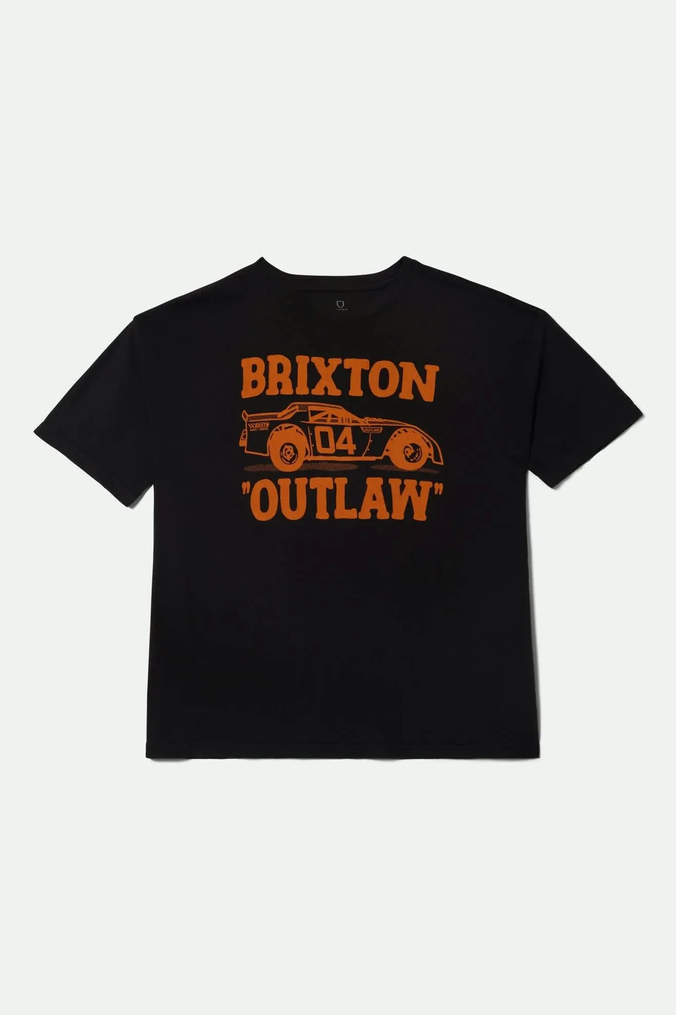 Outlaw Oversized Boyfriend T-Shirt - Black