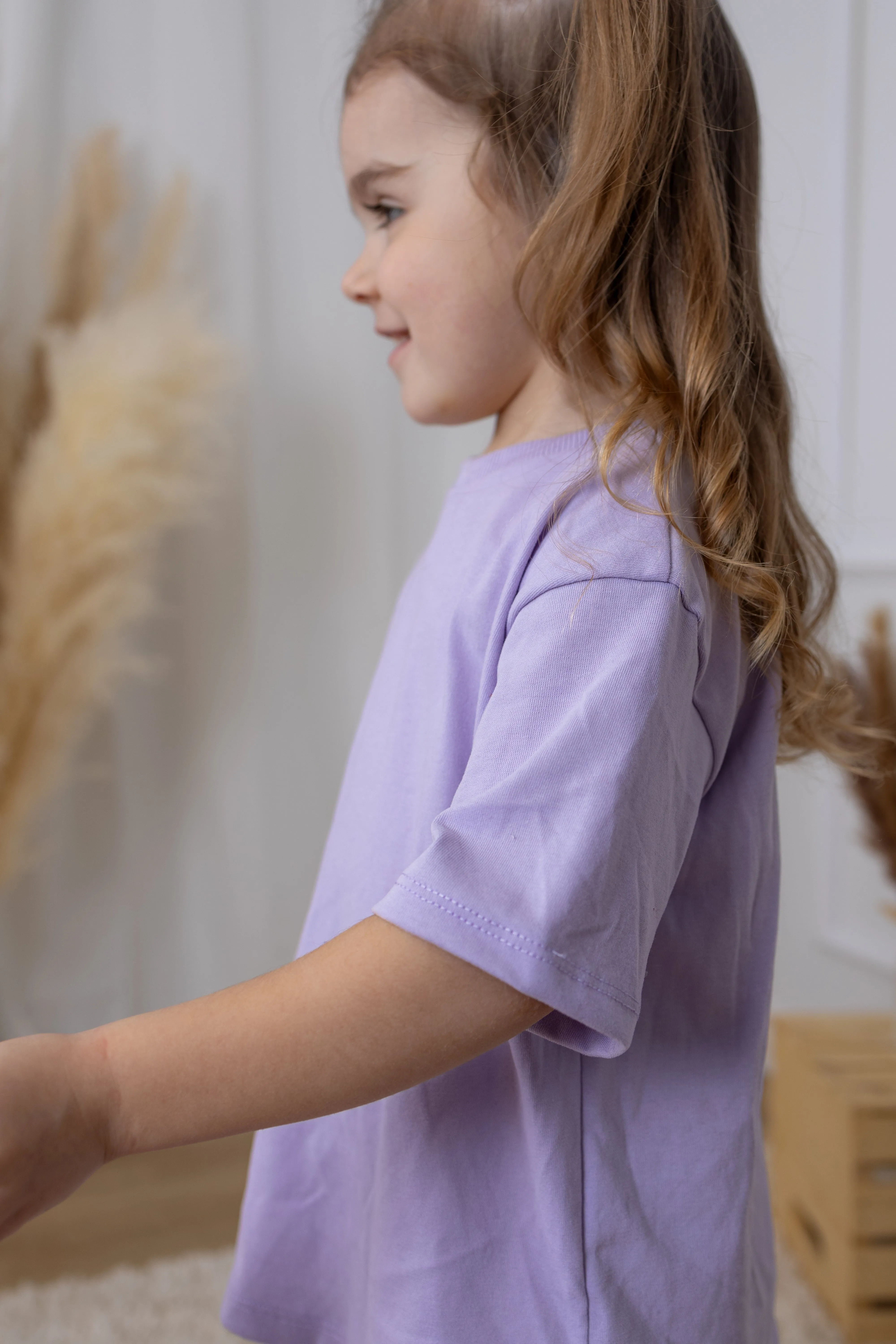 Oversize T-Shirt | Lavender Macaron