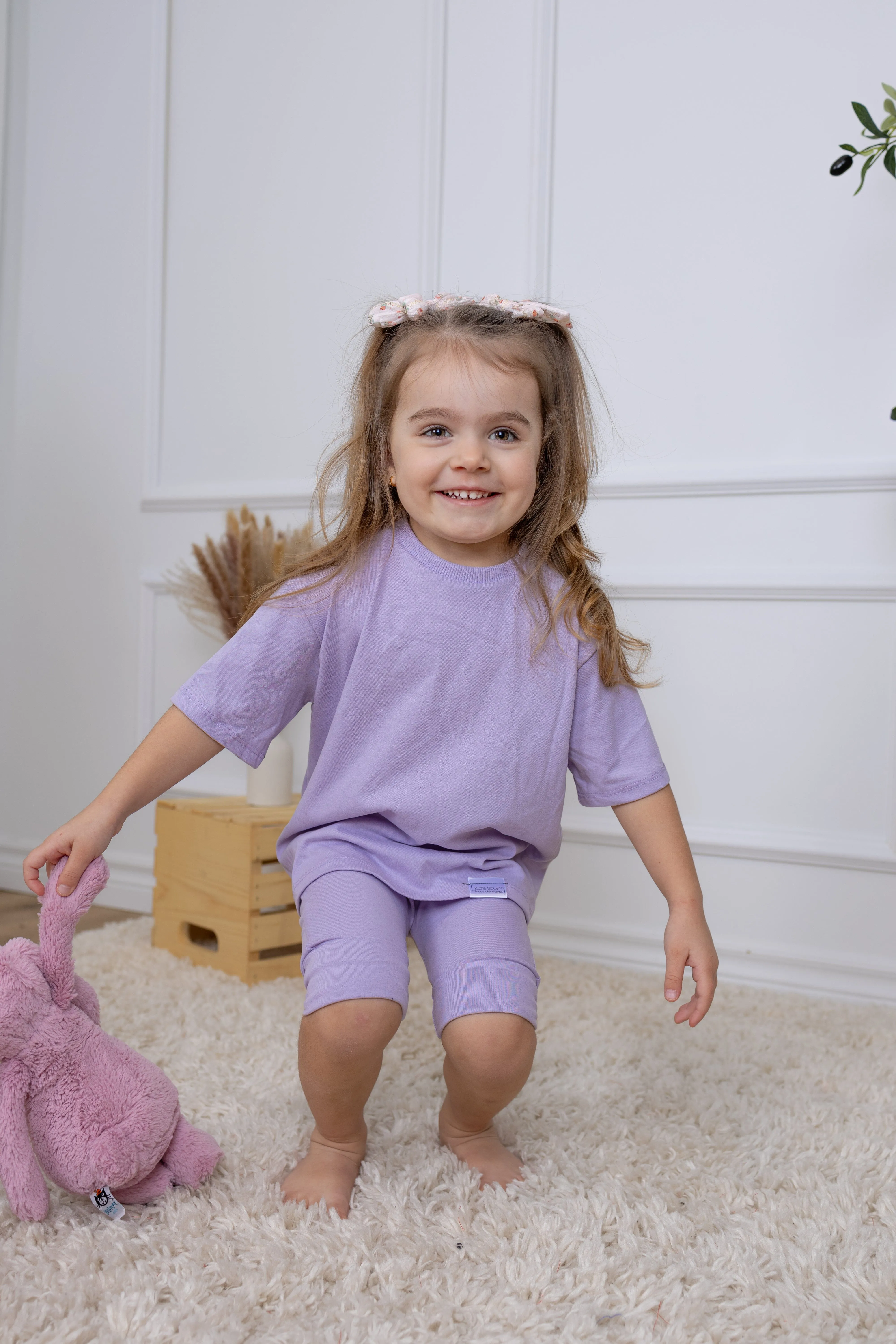 Oversize T-Shirt | Lavender Macaron