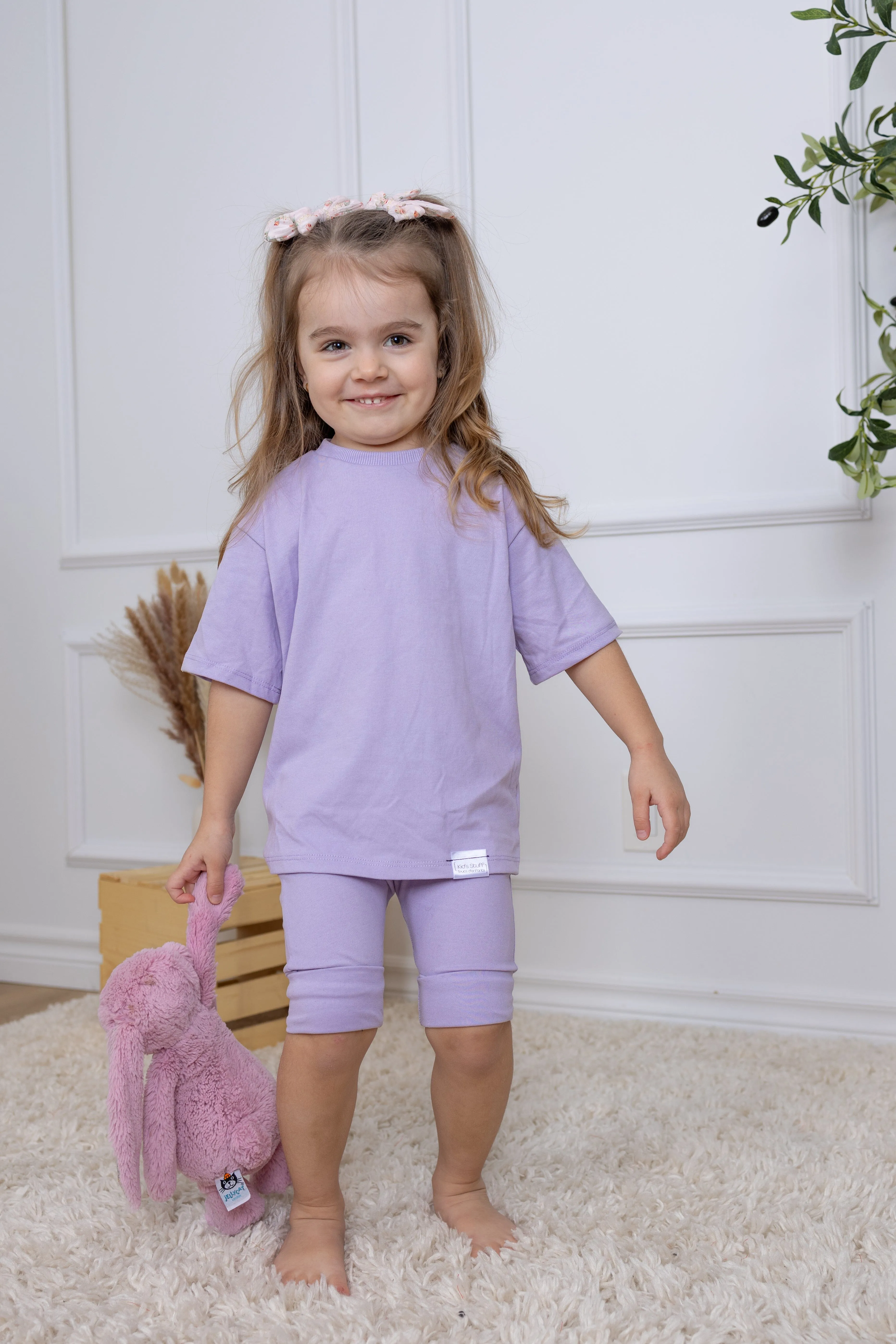 Oversize T-Shirt | Lavender Macaron
