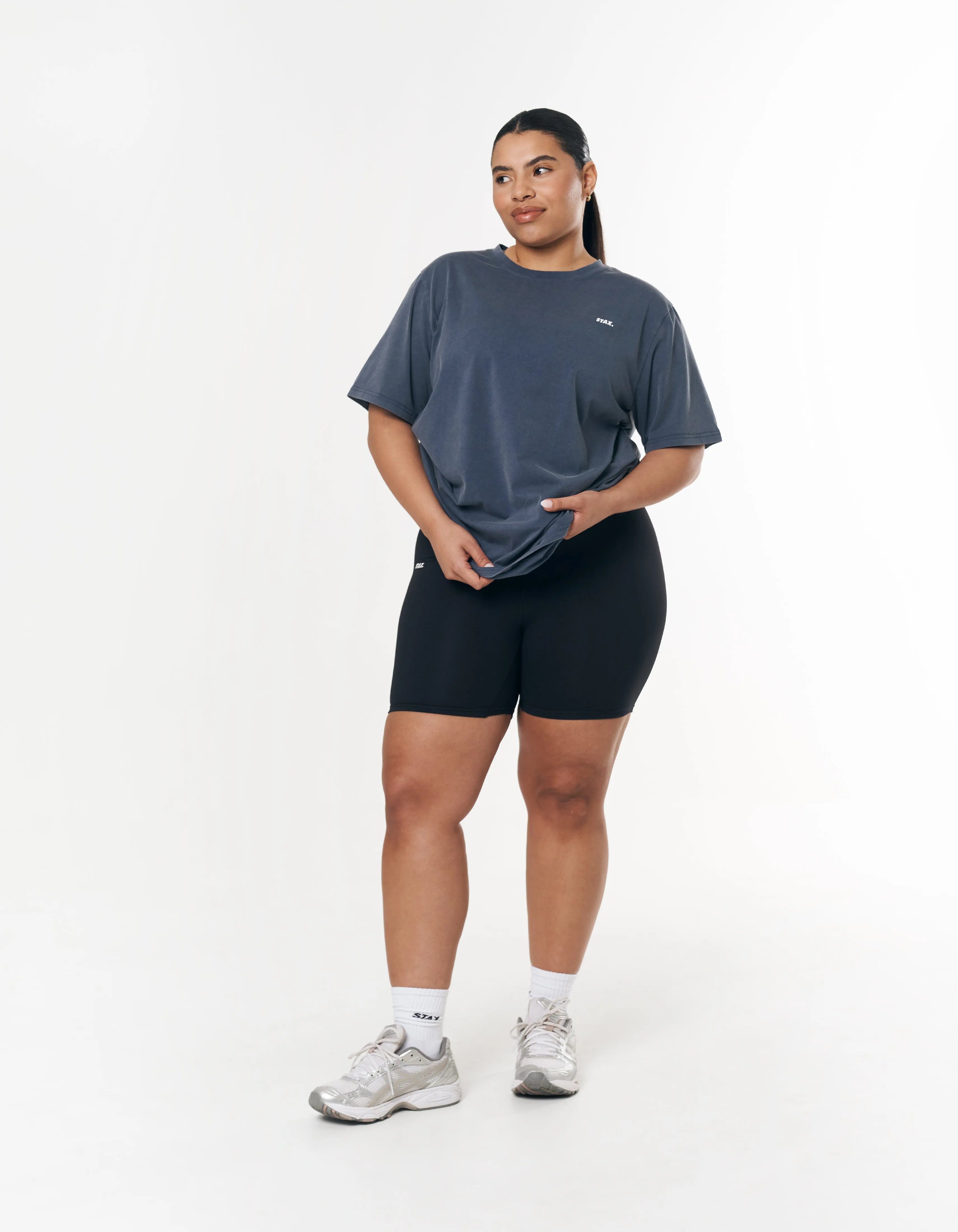 Oversize Tee - Navy
