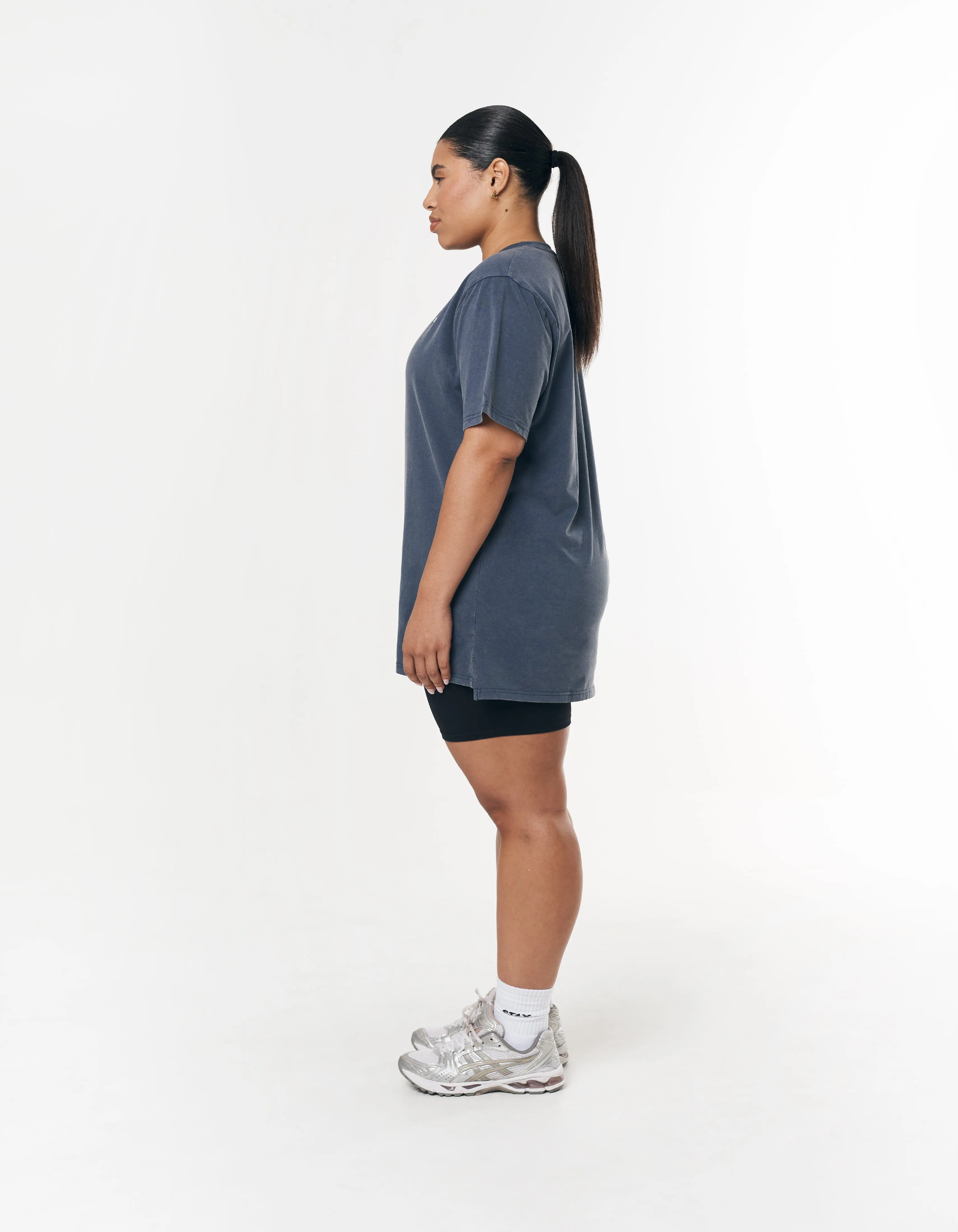 Oversize Tee - Navy