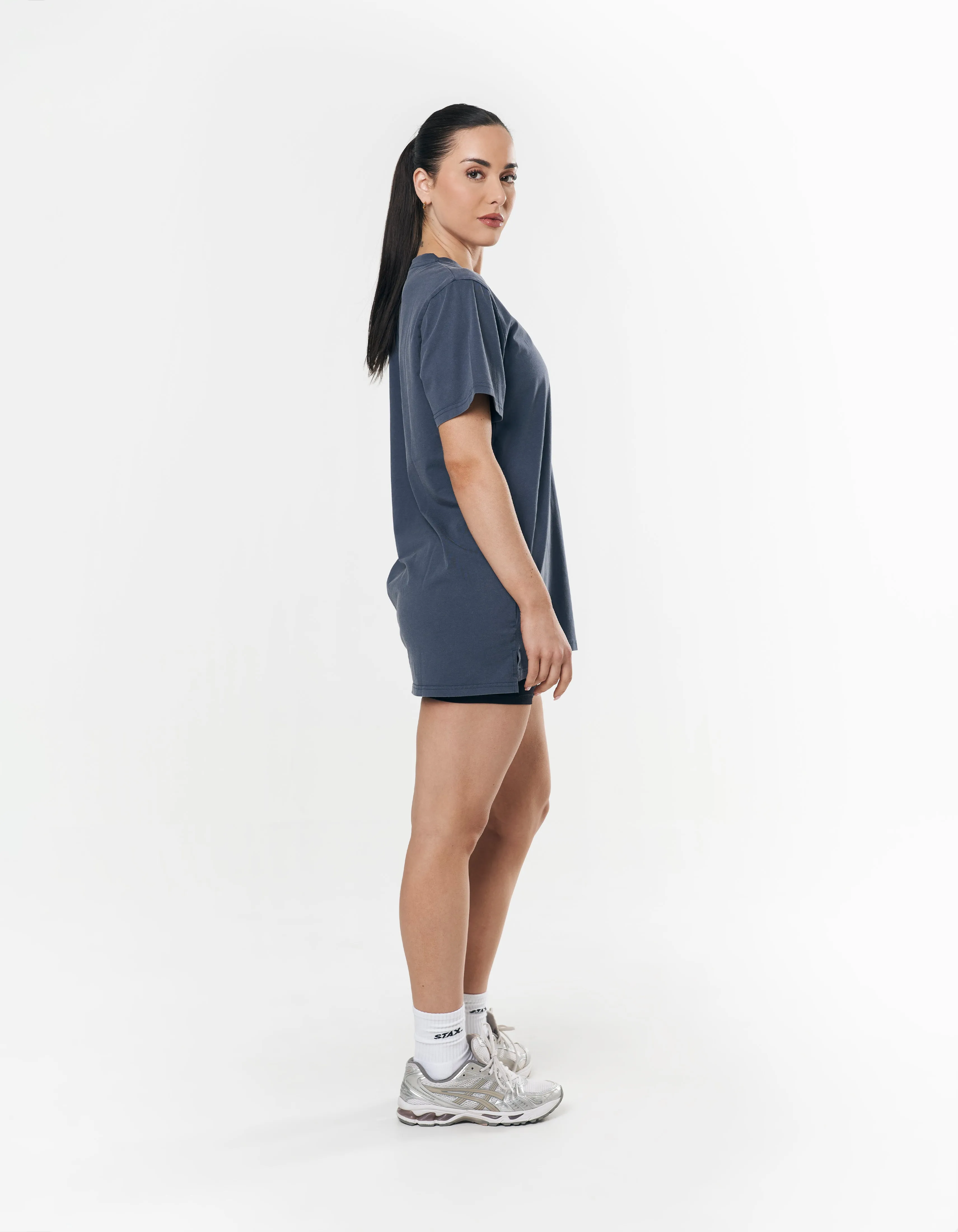 Oversize Tee - Navy