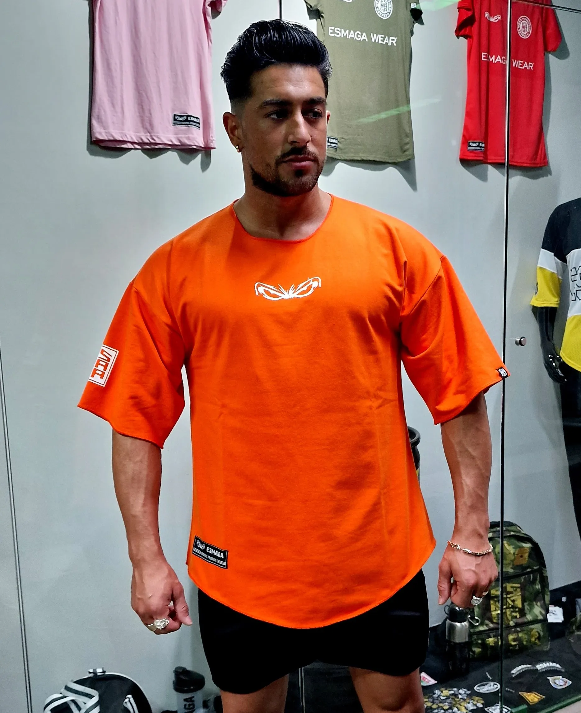 Oversized Train Hard (Personalizável)