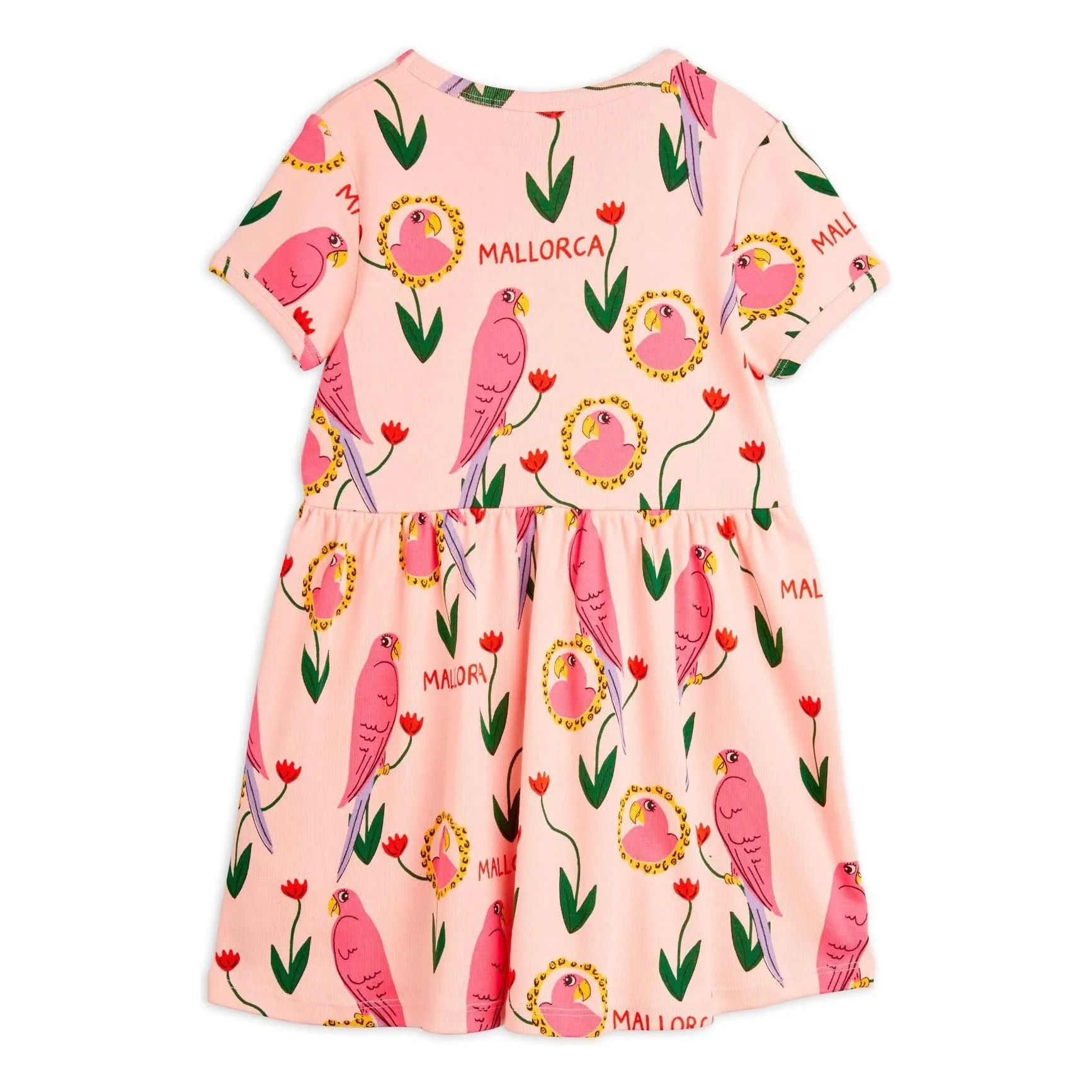 Parrots Aop Ss Dress