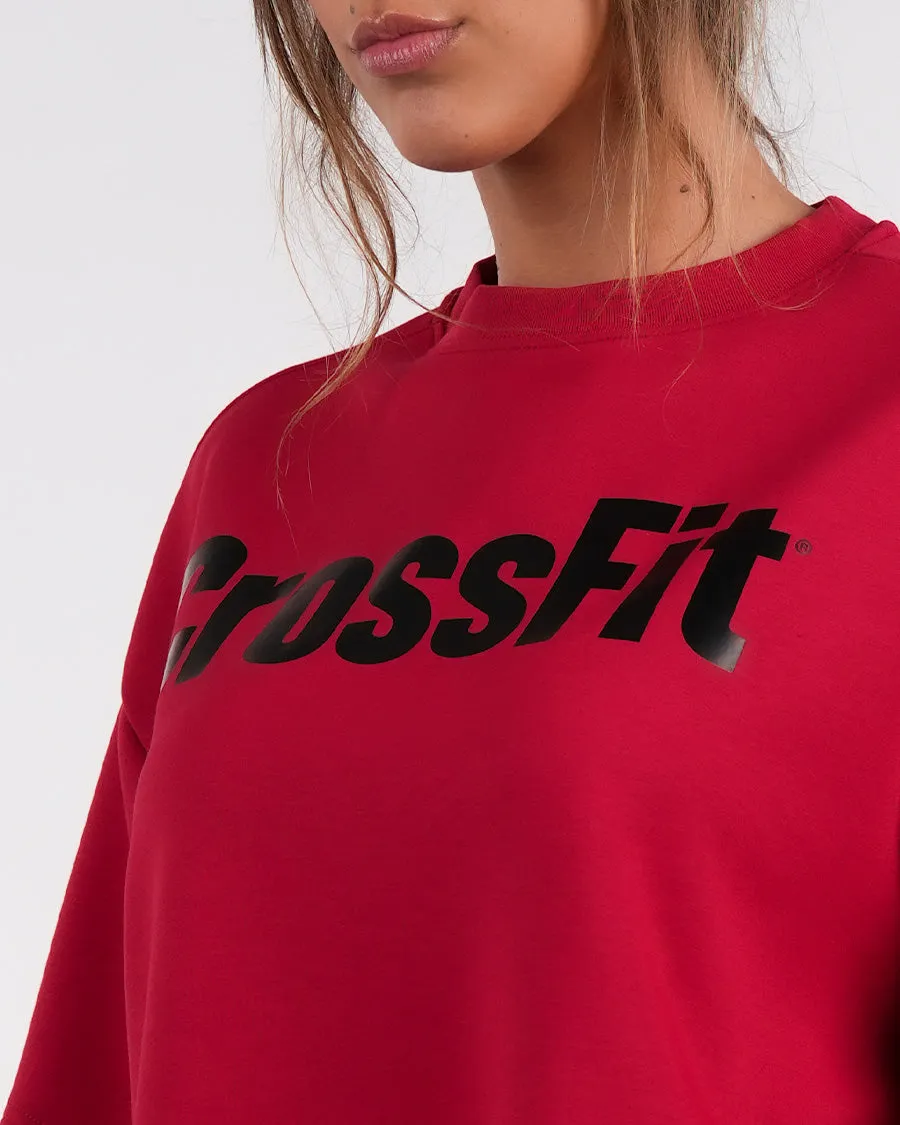 Partner Matching set - oversized T-shirts Carmine