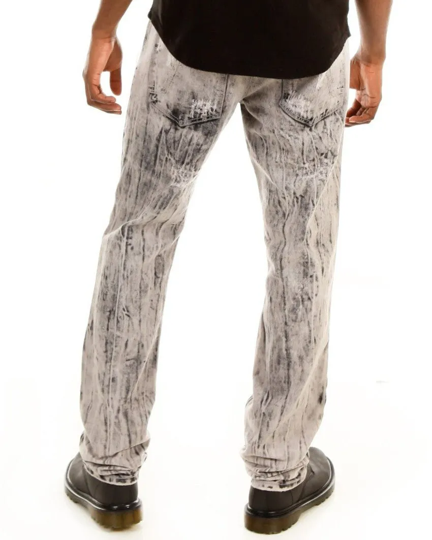 Patched Ripped Jeans