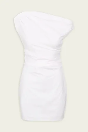 Phare Mini Dress in White
