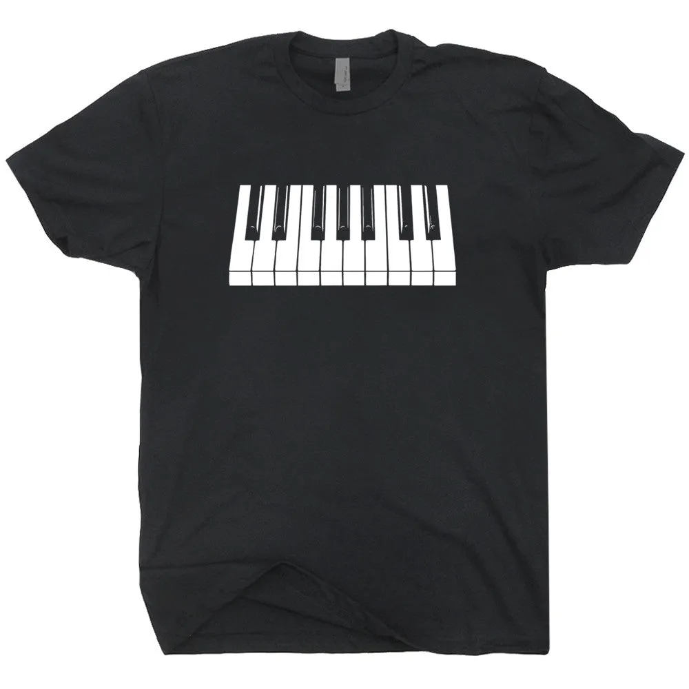 Piano T Shirt Piano Keys Shirt Cool Piano Shirt Vintage Keyboard T Shirt