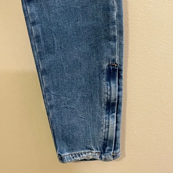 PILCRO AND THE LETTERPRESS ANTHROPOLOGIE NWOT High‎ Rise Ankle Zip Skinny Jeans