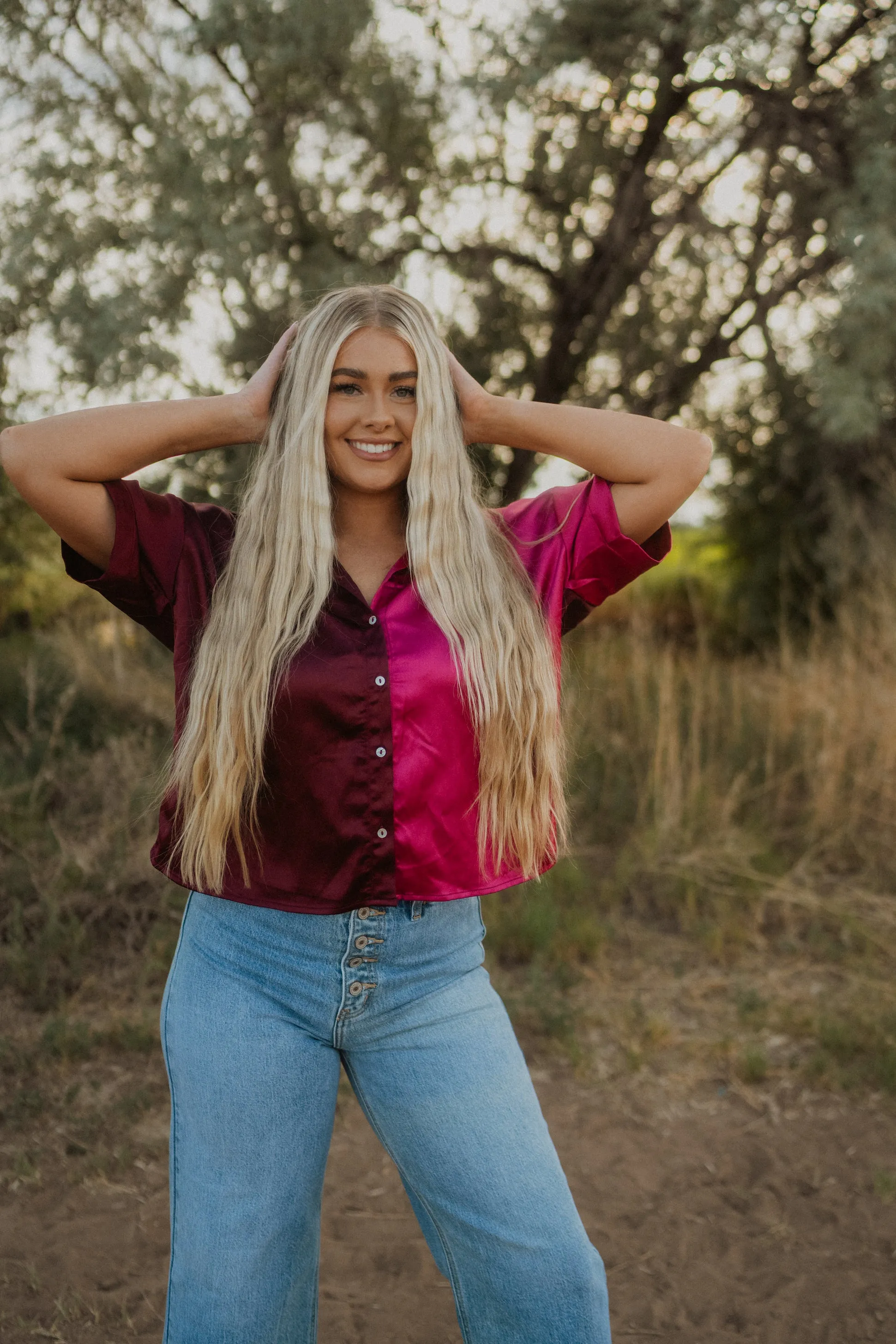 Pink Duo Top