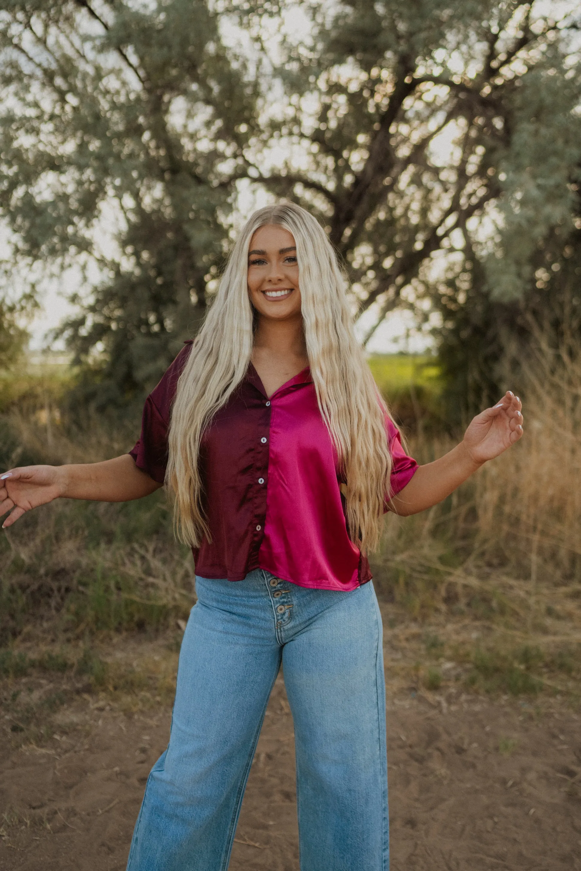 Pink Duo Top