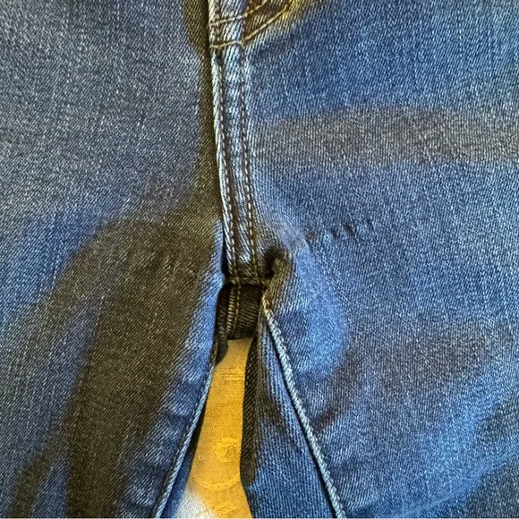 Pistola High Waisted Raw Hem Skinny Jeans