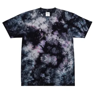 Prayer Hands Oversized tie-dye t-shirt