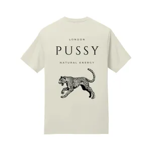 Premium Collection Big Cat Tee, Onyx White