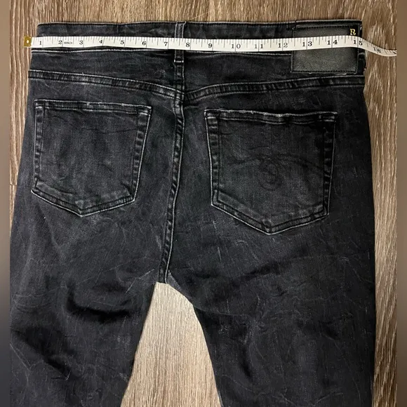 R13 size 27 crossover skinny jeans