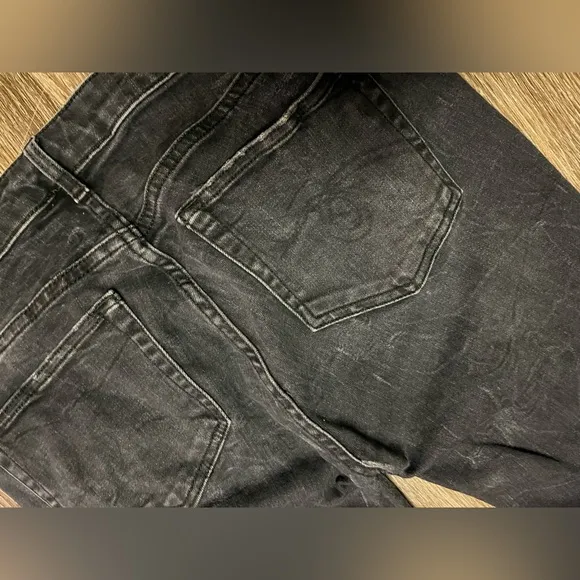R13 size 27 crossover skinny jeans