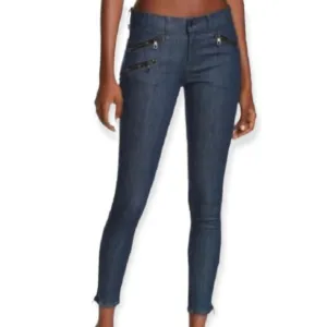 Rag &amp; Bone Alice Moto Zip Skinny Jeans Size 25