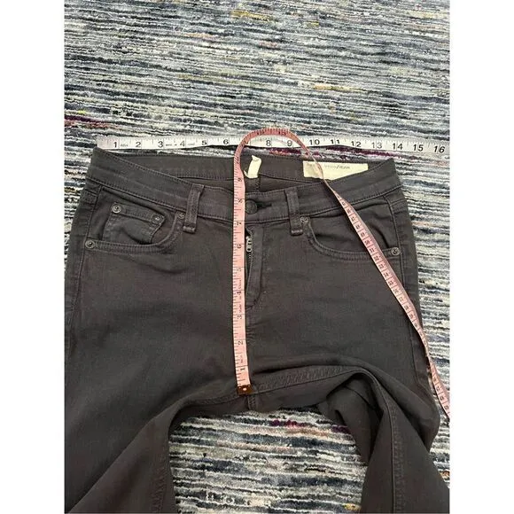 Rag &amp; Bone black skinny jeans size 26