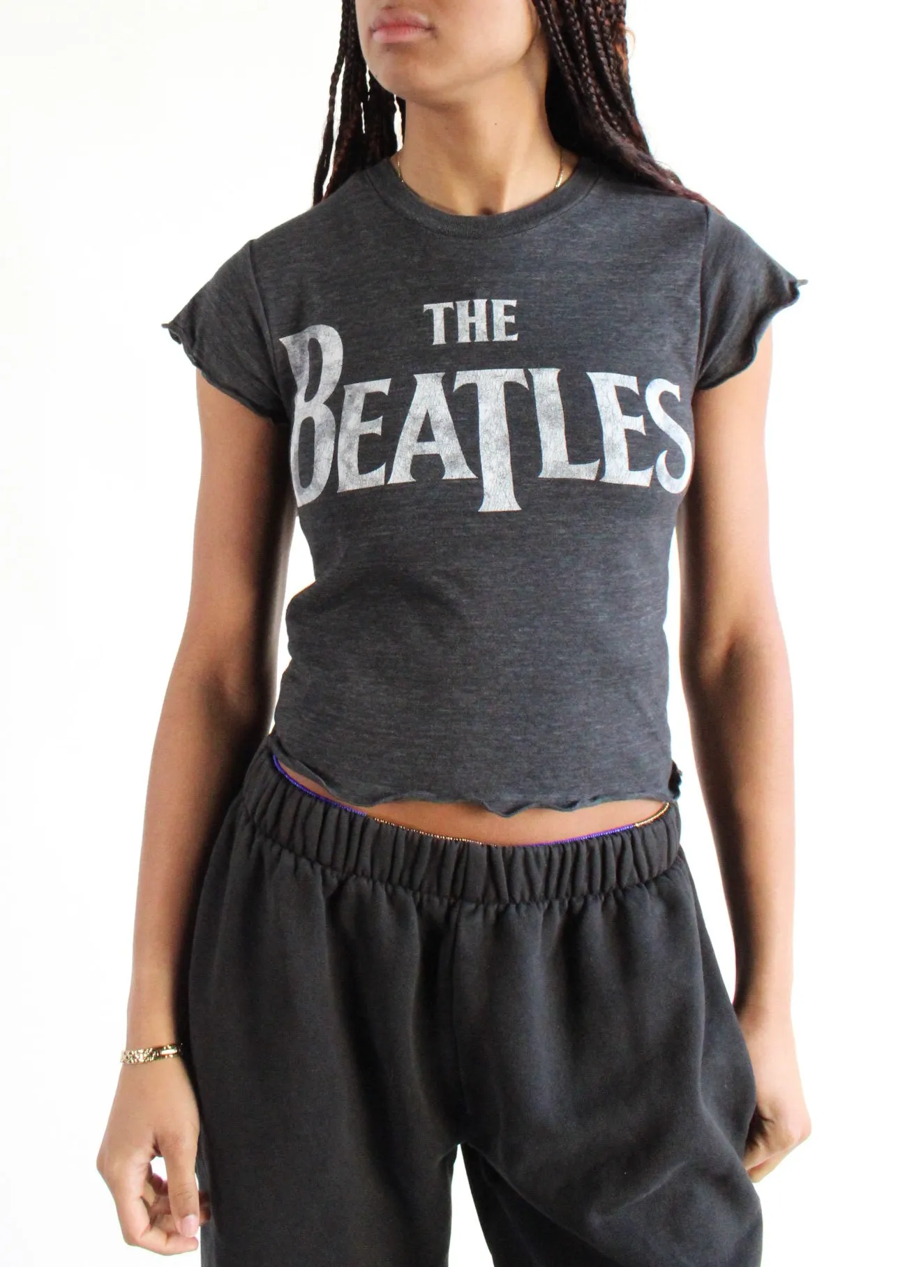 RCYCLD Music Lettuce Edge Baby Tee