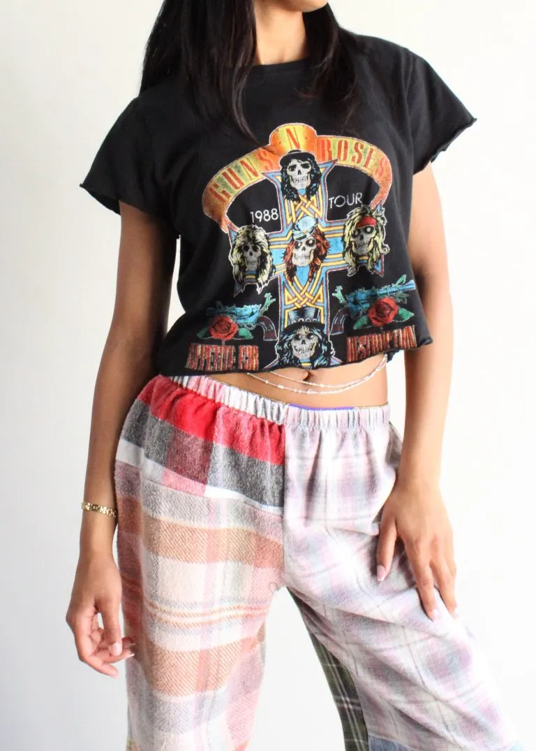 RCYCLD Music Lettuce Edge Baby Tee