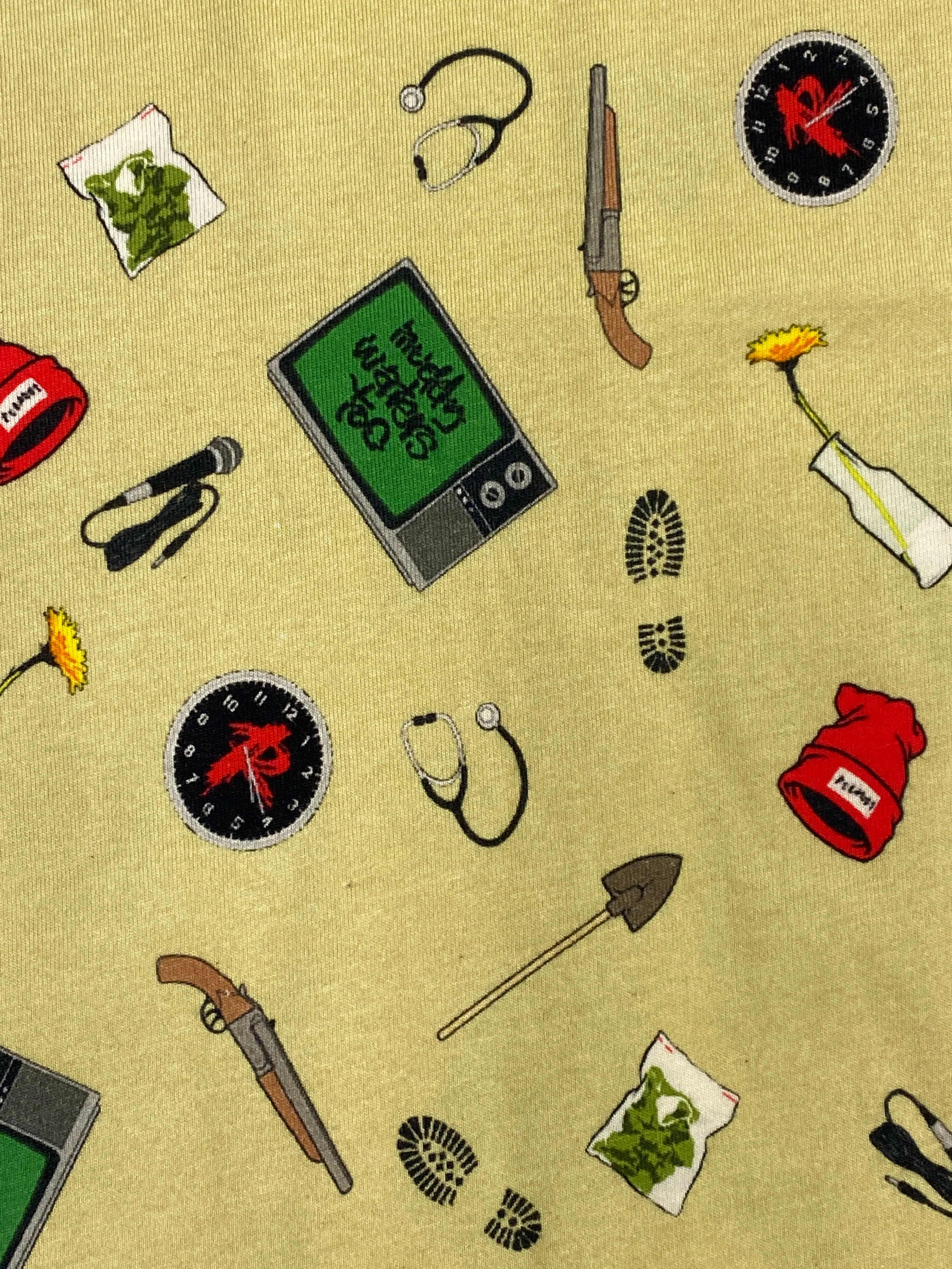 REDMAN Muddy Waters icon T Shirt - Khaki