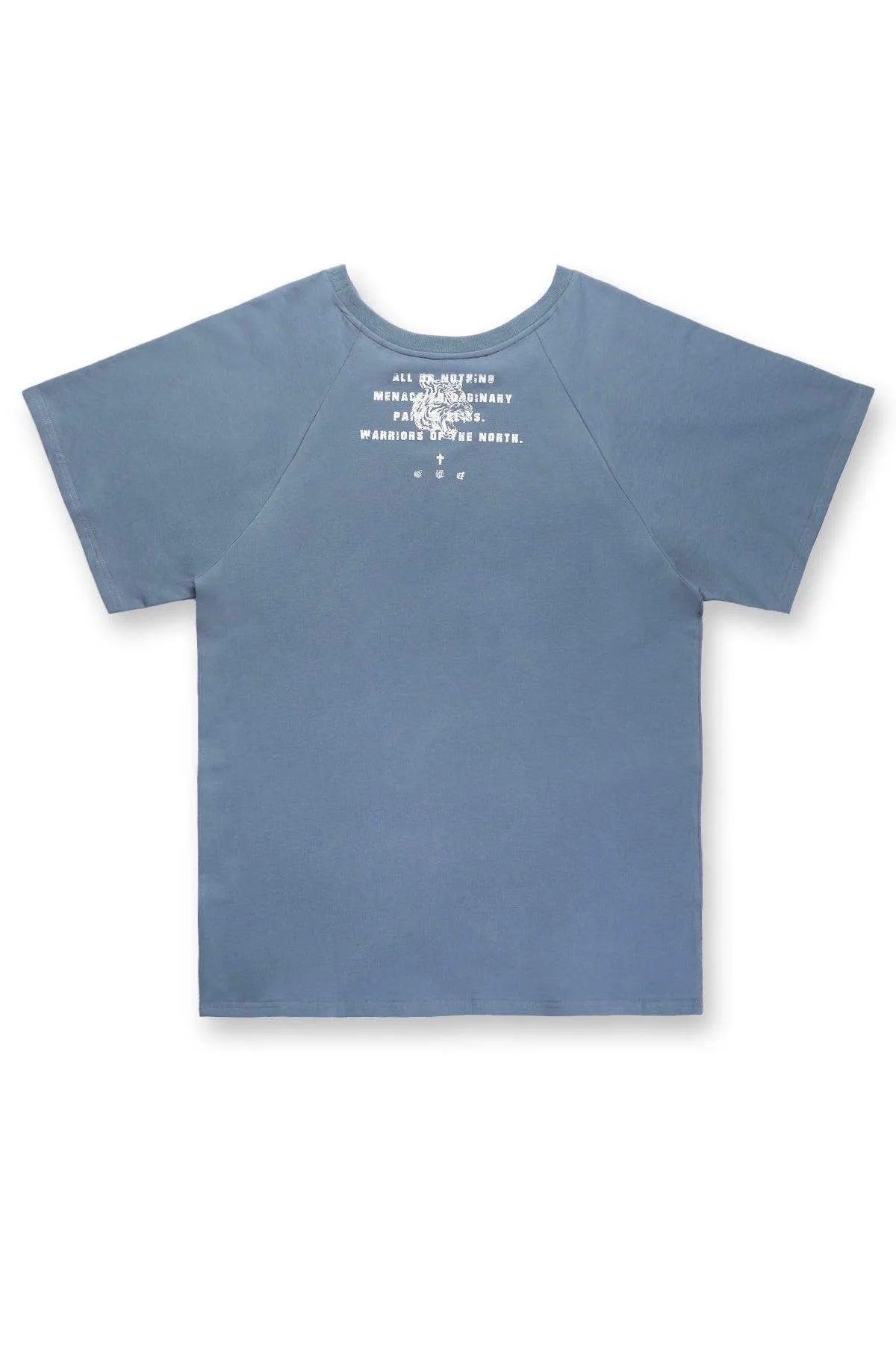 Retro Bodybuilding T-Shirt - Steel Blue