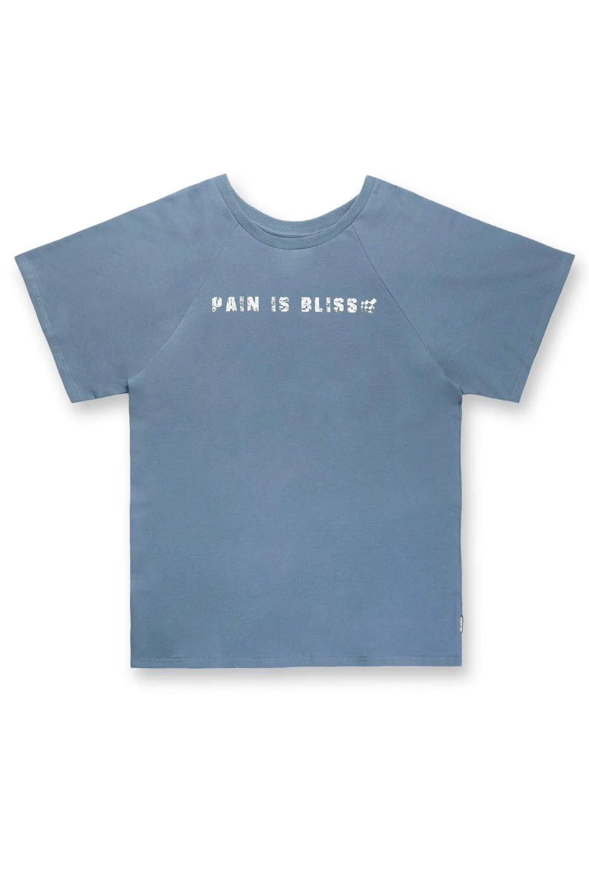 Retro Bodybuilding T-Shirt - Steel Blue