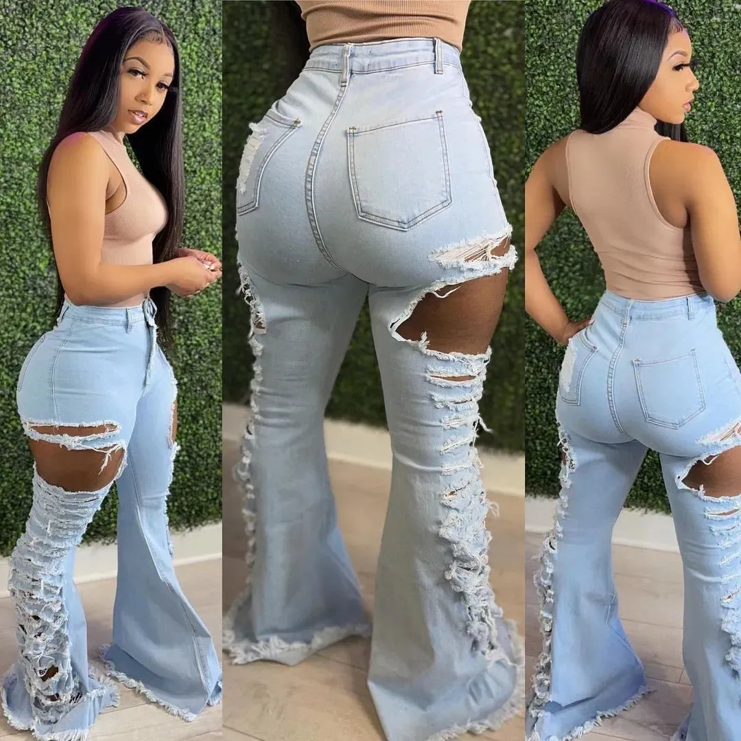 Rip Me Out Denim Jeans