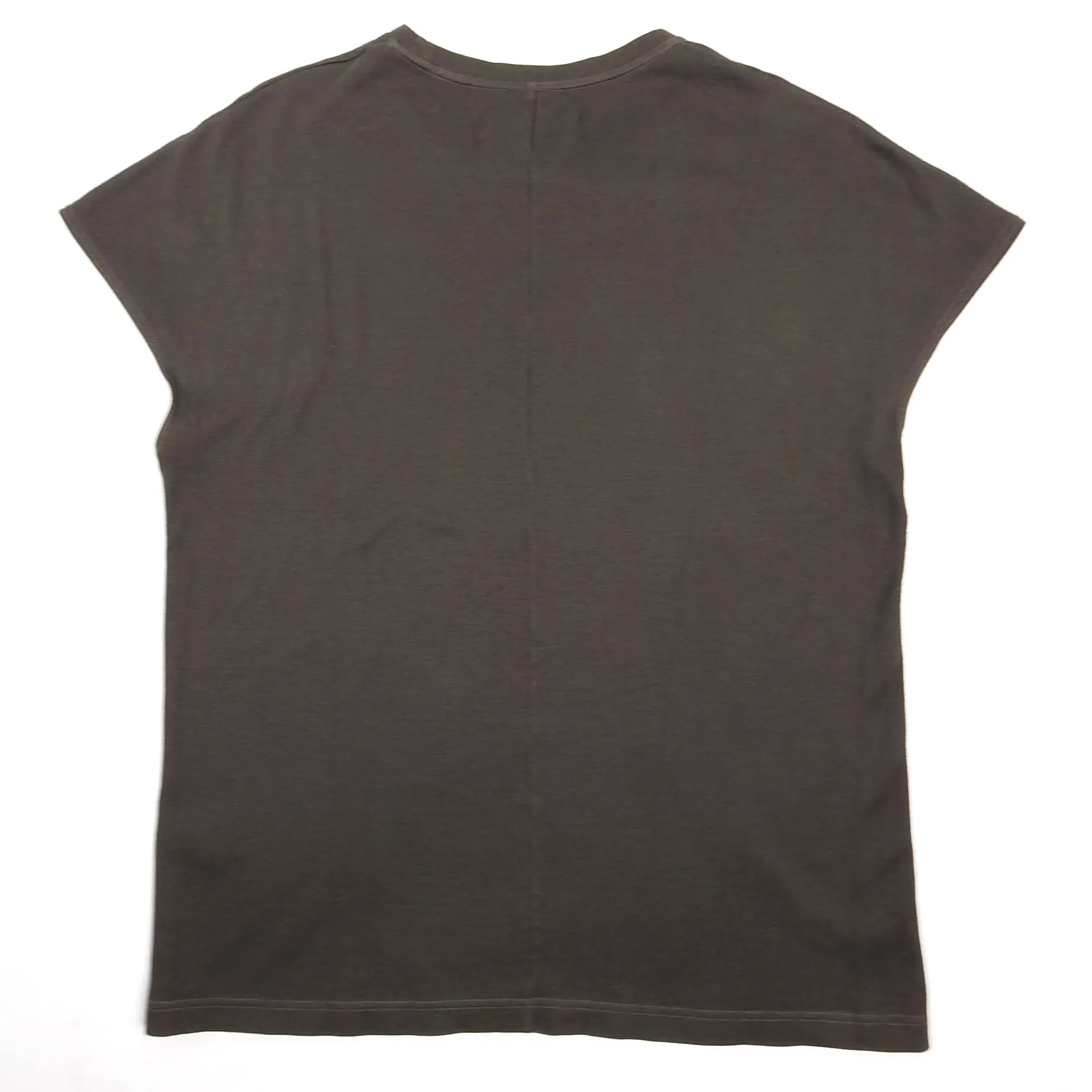 Robert Geller Sleeveless Tee Brown Small