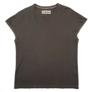 Robert Geller Sleeveless Tee Brown Small