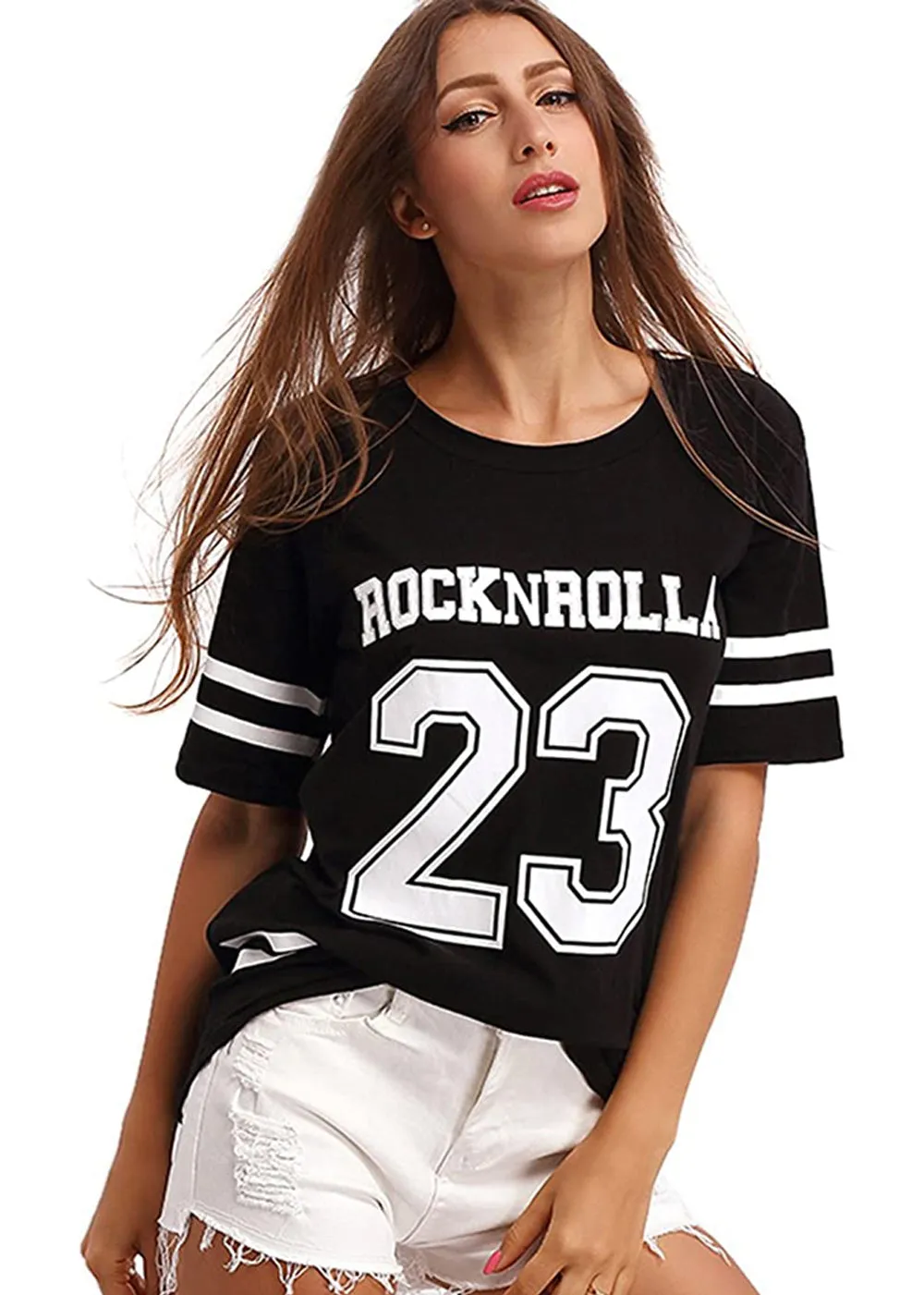 Rock N Roll Football Oversized T-shirt