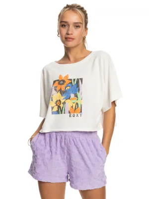 Roxy Tiki and Surf Crop Oversized T-Shirt