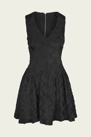 Sabine Mini Dress in Black