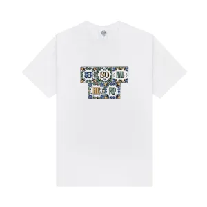 Seasonal Hero 'Mosaic' Tee - White