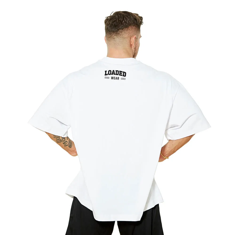 Shut The Fuck Up Oversize Tee - White