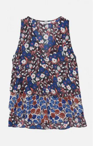 Sleeveless Tiered Top