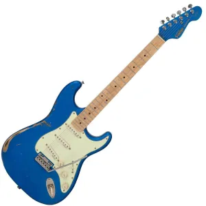 SOLD – Vintage V6 ProShop Unique ~ Distressed Candy Apple Blue