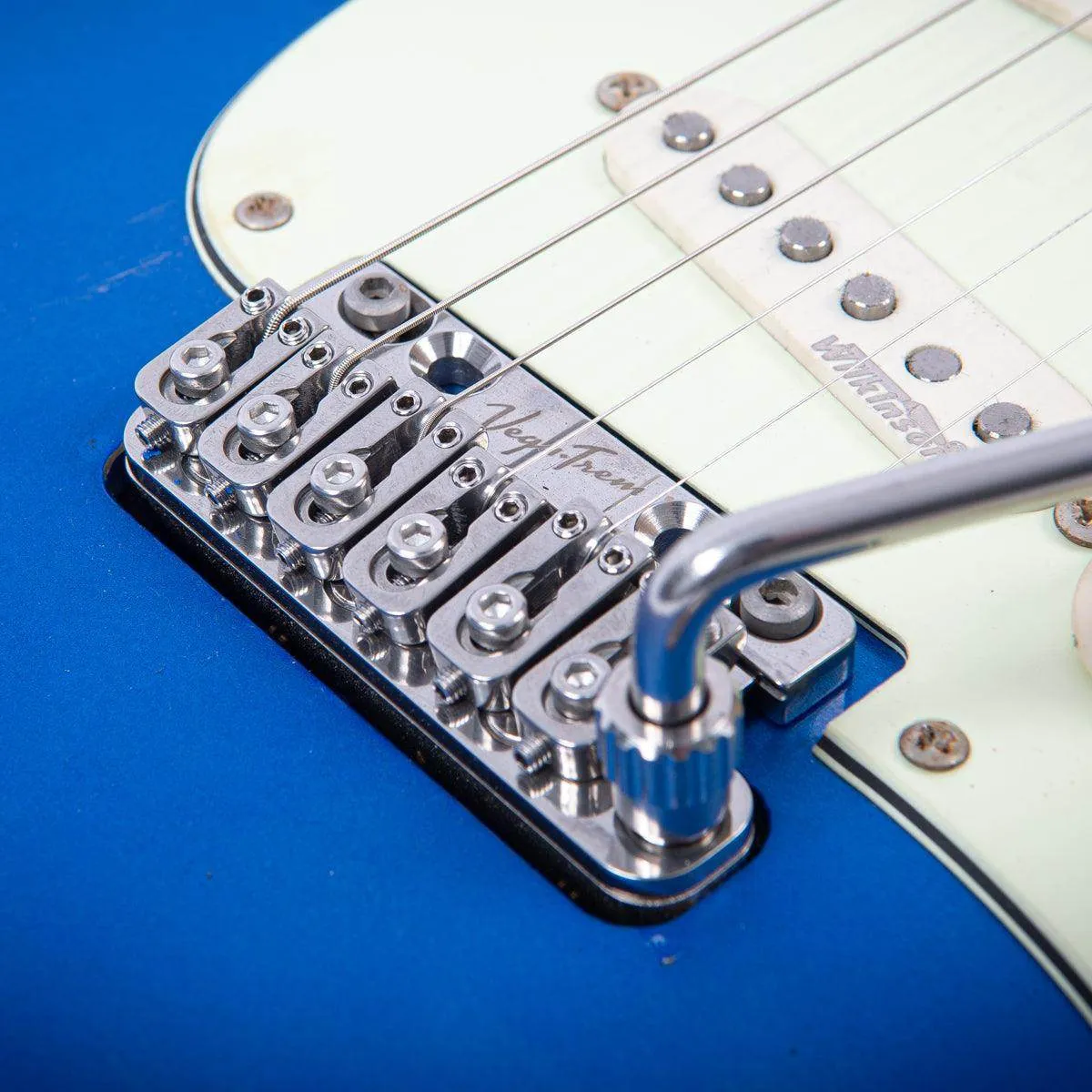 SOLD – Vintage V6 ProShop Unique ~ Distressed Candy Apple Blue