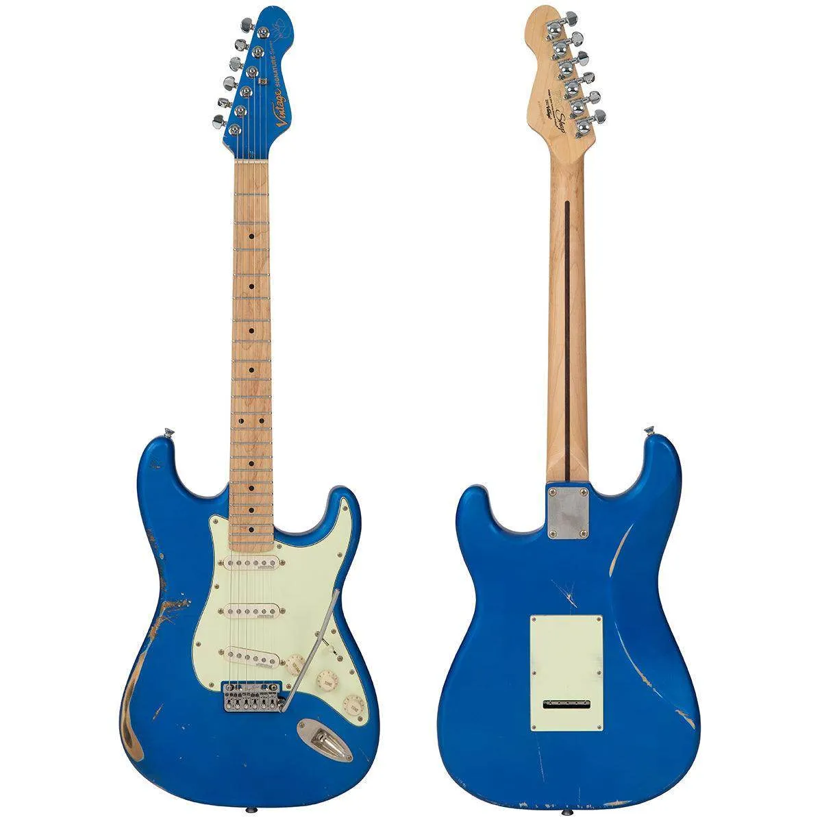 SOLD – Vintage V6 ProShop Unique ~ Distressed Candy Apple Blue