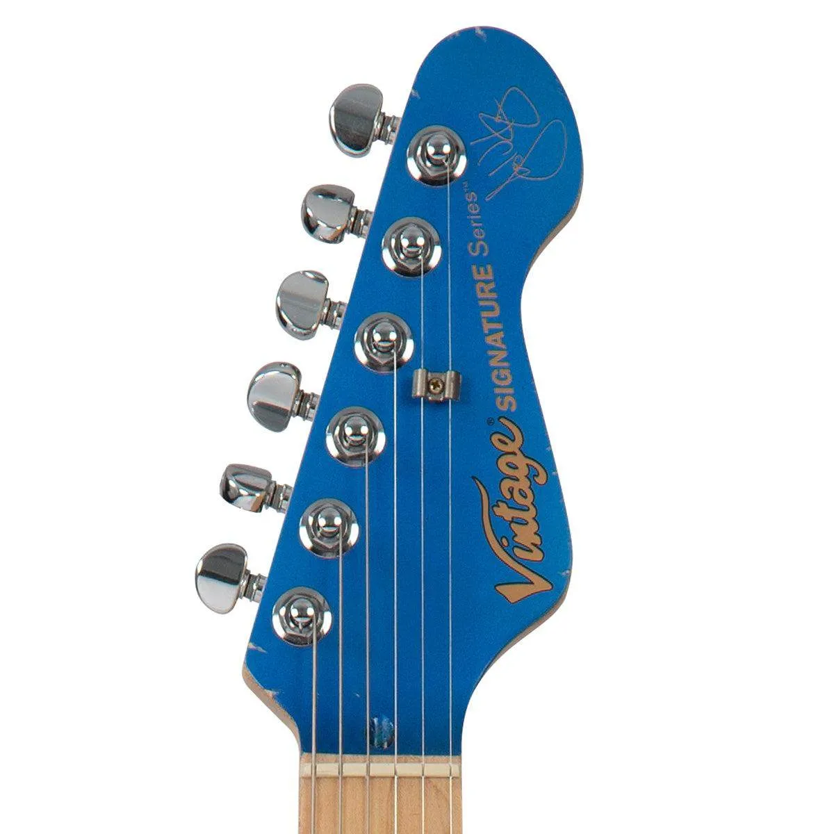 SOLD – Vintage V6 ProShop Unique ~ Distressed Candy Apple Blue