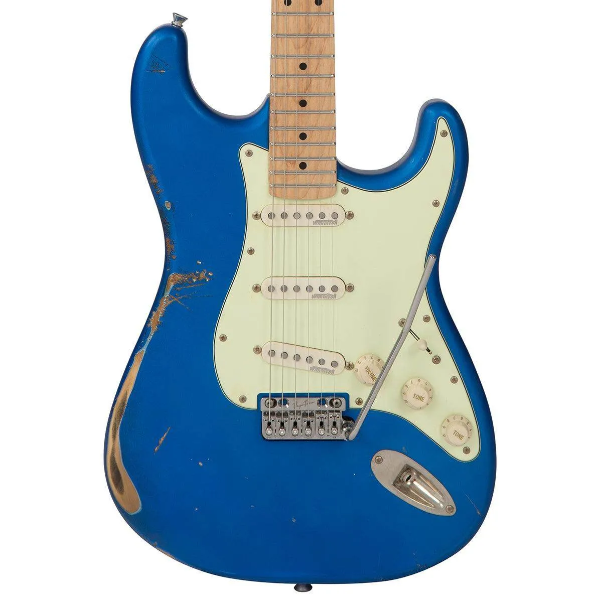 SOLD – Vintage V6 ProShop Unique ~ Distressed Candy Apple Blue