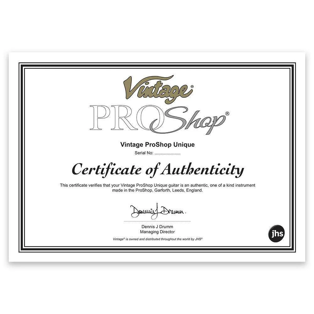 SOLD – Vintage VS6 ProShop Custom-Build ~ Heavily Distressed Black