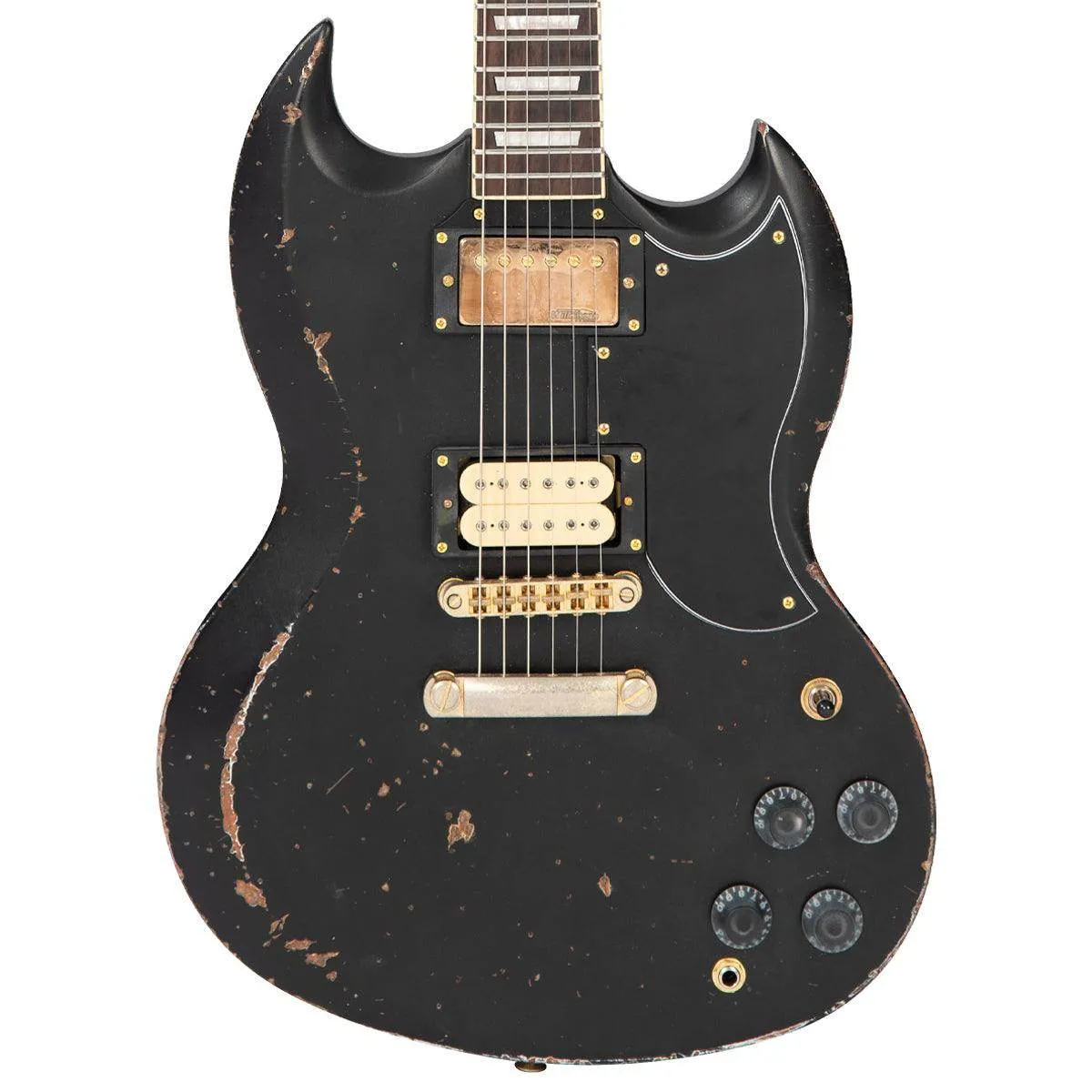 SOLD – Vintage VS6 ProShop Custom-Build ~ Heavily Distressed Black