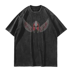 Spartan Wings Washed T-Shirt