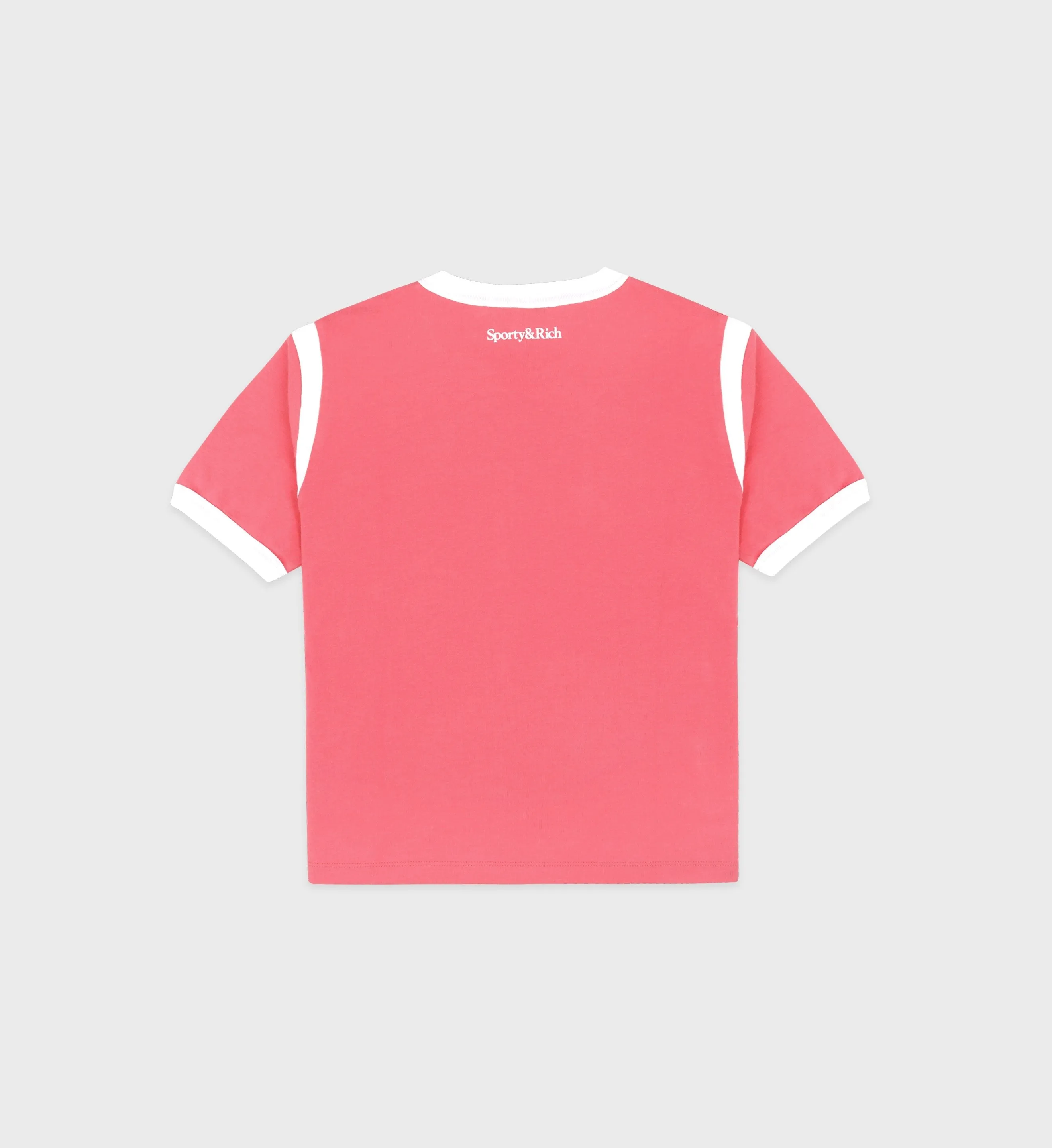 Sporty & Rich Wellness 94 Sports Tee in Cotton Candy
