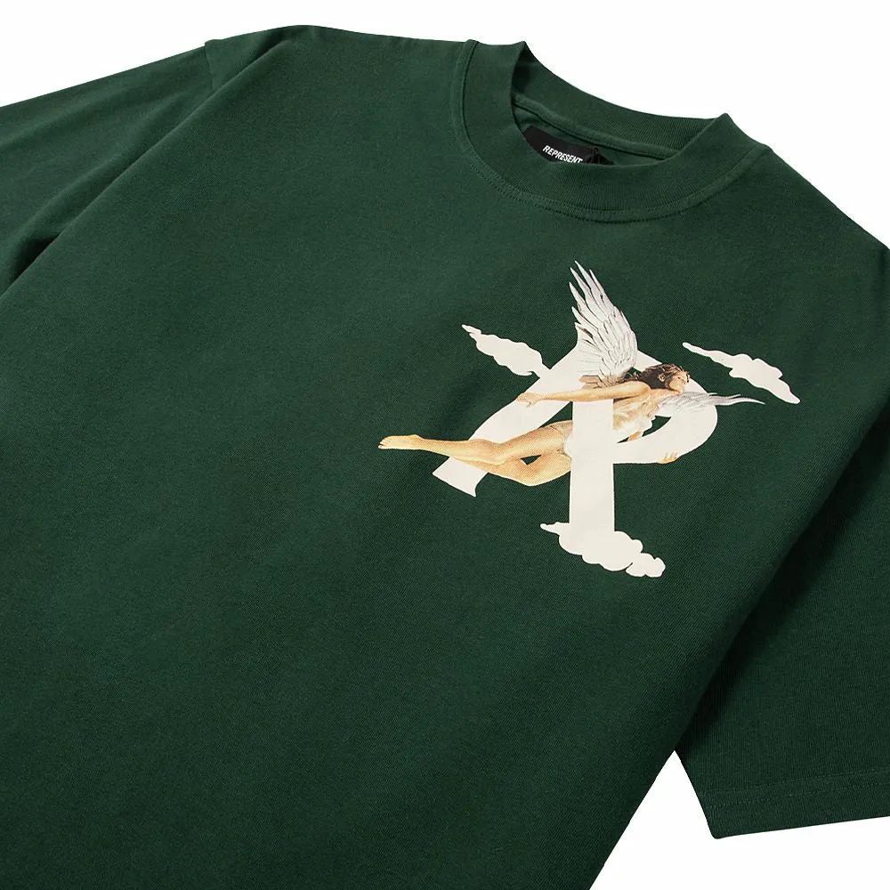 Storms in Heaven Tee - Racing Green