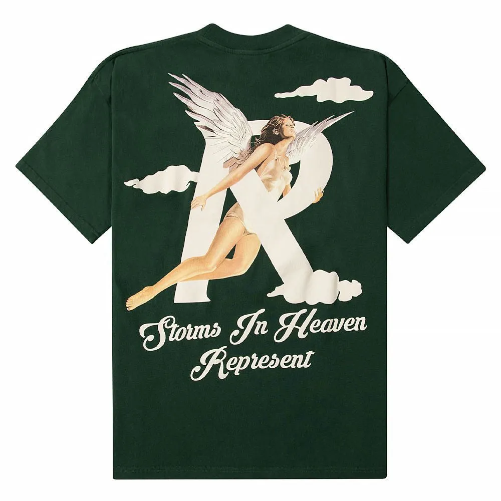 Storms in Heaven Tee - Racing Green