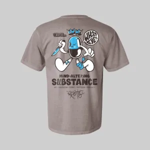 Substance T-shirt - Gray - DRX Drug Receipts - DRX Drug Receipts